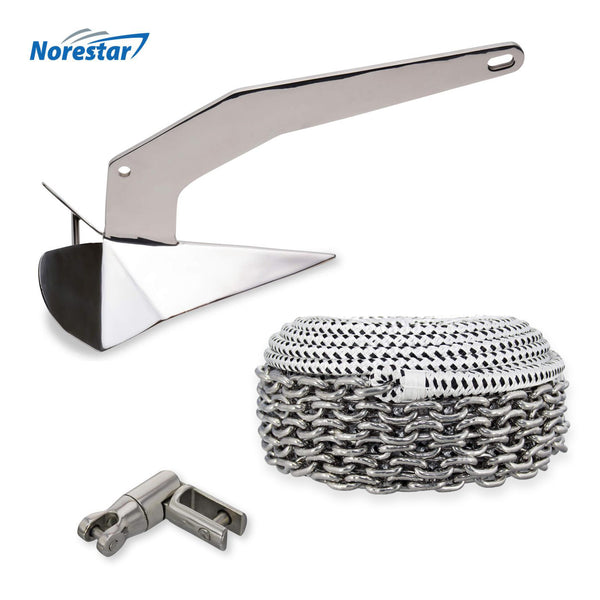 Norestar Stainless Steel Wing/Delta Boat Anchor –