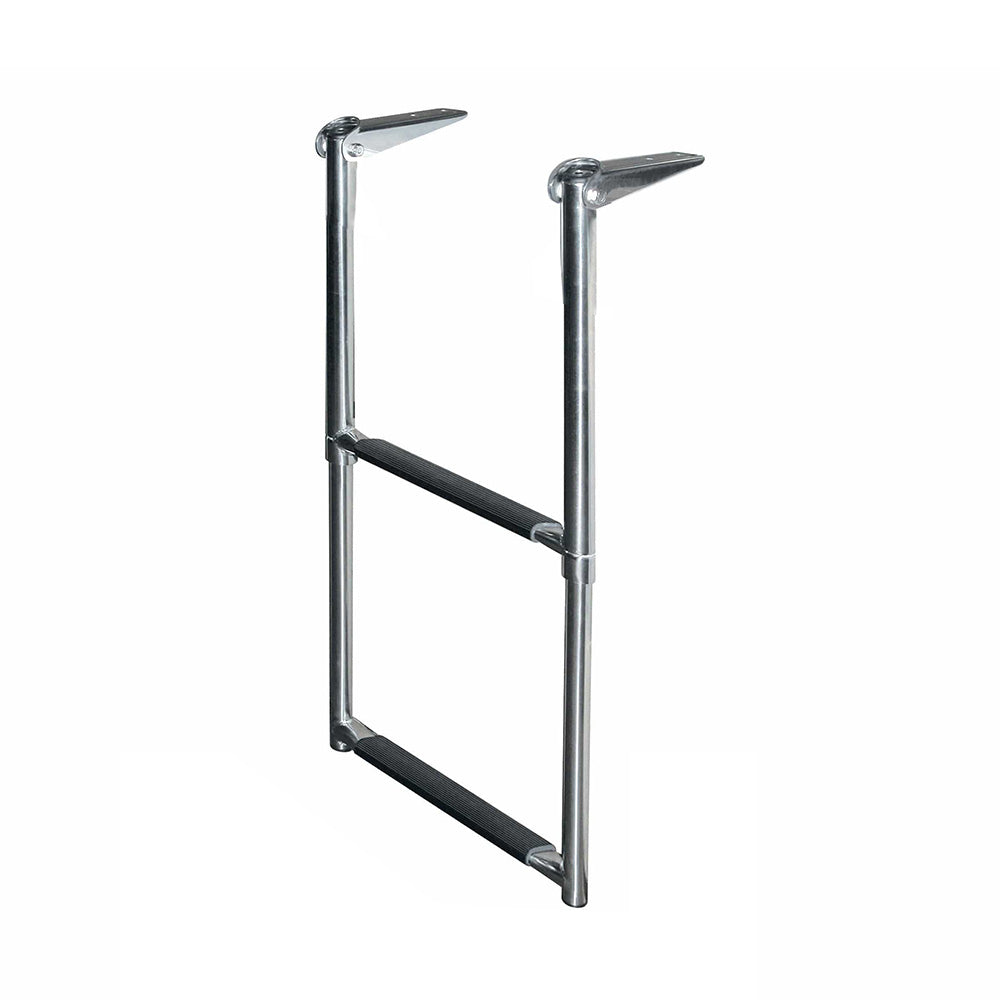 Stainless Steel Telescoping Transom Drop Ladder