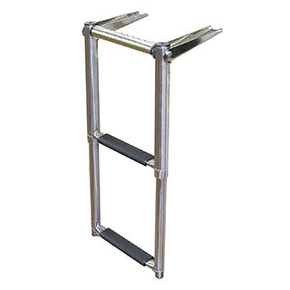 Over Platform Telescoping Boat Ladder