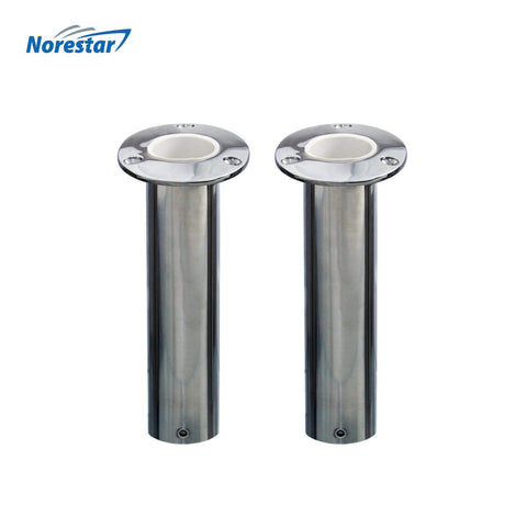 Flush Mounted Stainless Steel Fishing Rod Holder